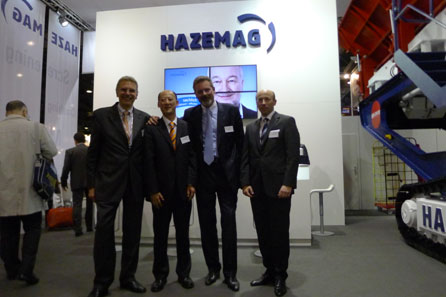 Ϻͻ¹HAZEMAGϲչʽɹIntermat 2012չ