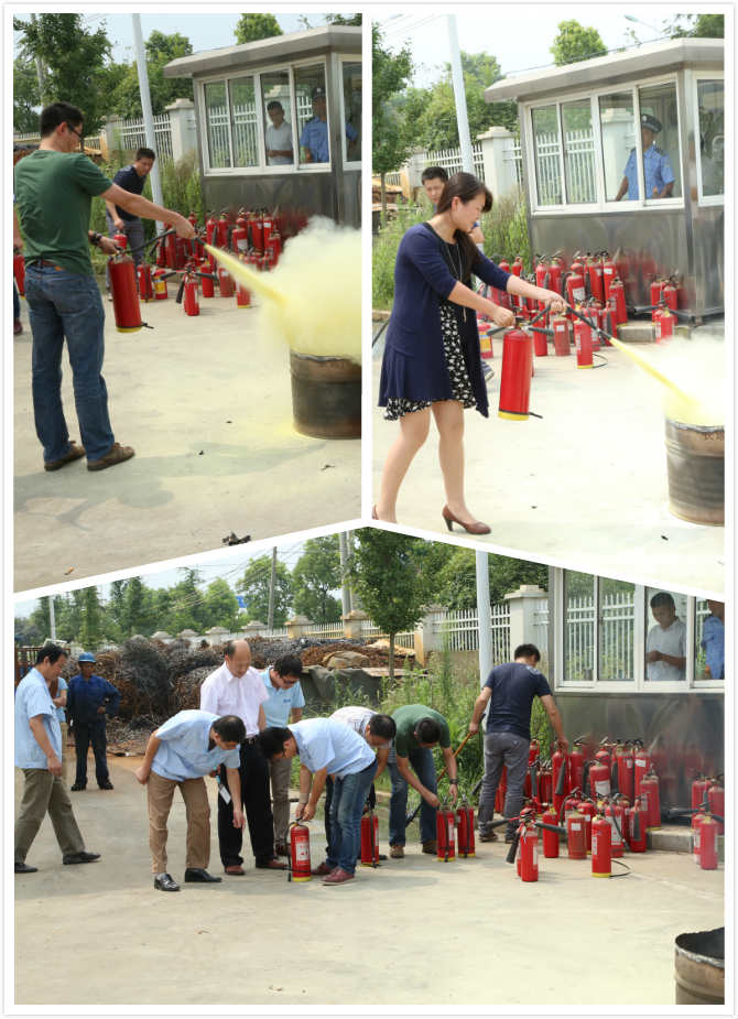 冰球突破举办“消防演习”全员参与 安全工作