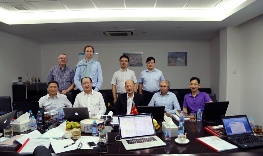 德国SK集团董事长莅临冰球突破股份出席合资公司董事会