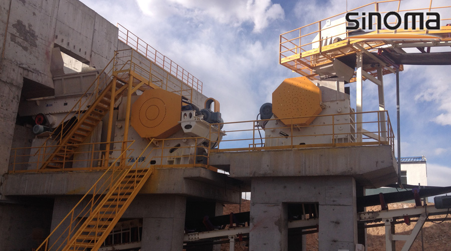 冰球突破股份高性能欧版颚式破碎机助力南京中材缅甸交钥匙工程