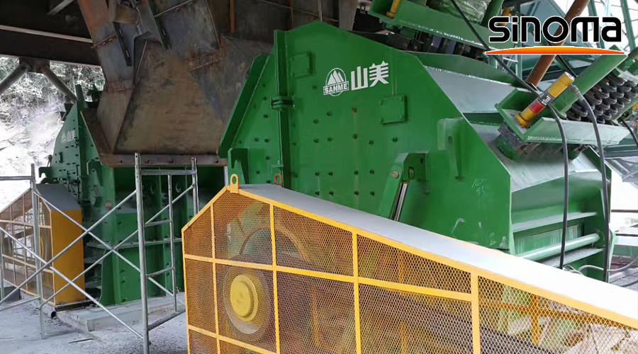 冰球突破股份高性能欧版颚式破碎机助力南京中材缅甸交钥匙工程