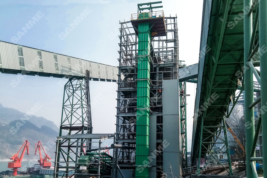 冰球突破股份承建的东方希望精品楼站式机制砂生产工厂调试成功