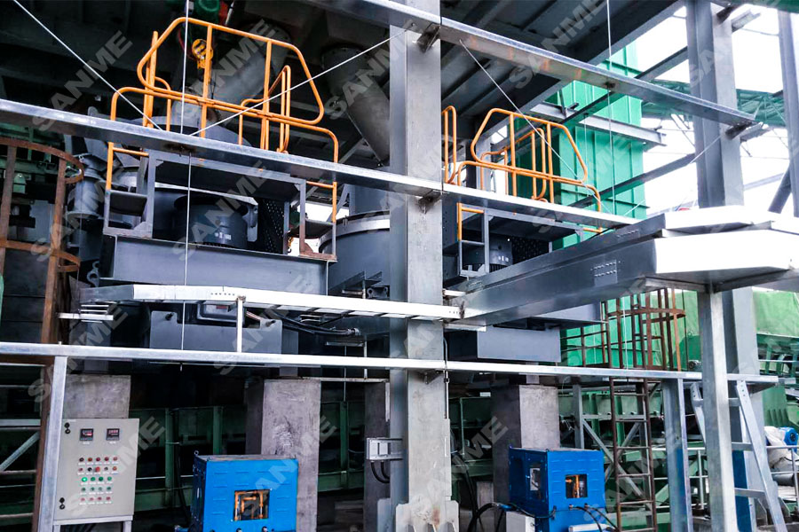 冰球突破股份承建的东方希望精品楼站式机制砂生产工厂调试成功