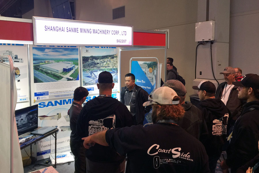 鵲ס߳ȥĽŲͻƹɷ̻е(CONEXPO-CON/AGG)չʾƷ