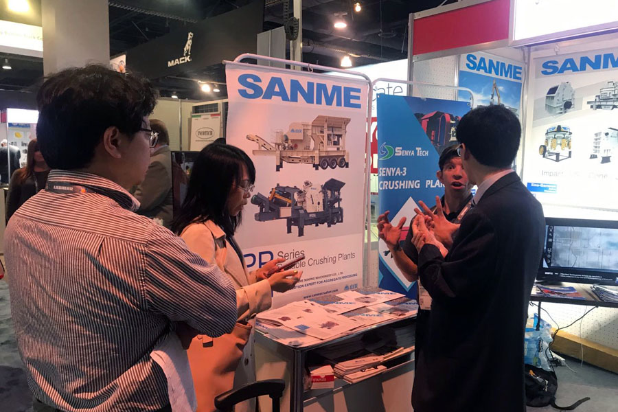 疫情挡不住走出去的脚步,冰球突破股份亮相美国工程机械博览会(CONEXPO-CON/AGG)向世界展示产品及服务