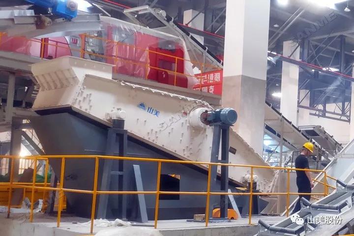 项目|冰球突破高性能建筑固废处理装备服务于上海年处理70万吨建筑固废资源化项目