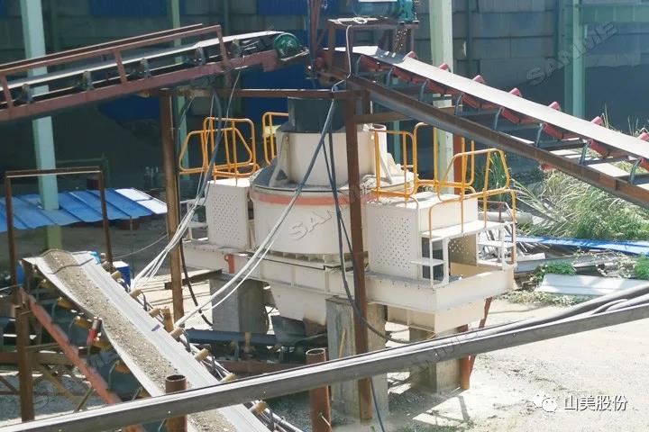 上海冰球突破股份高性能制砂机助力华润水泥(贵港)年产240万吨机制砂项目