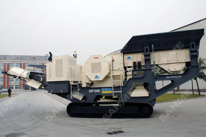 履带式移动破碎站 履带式移动破碎站
